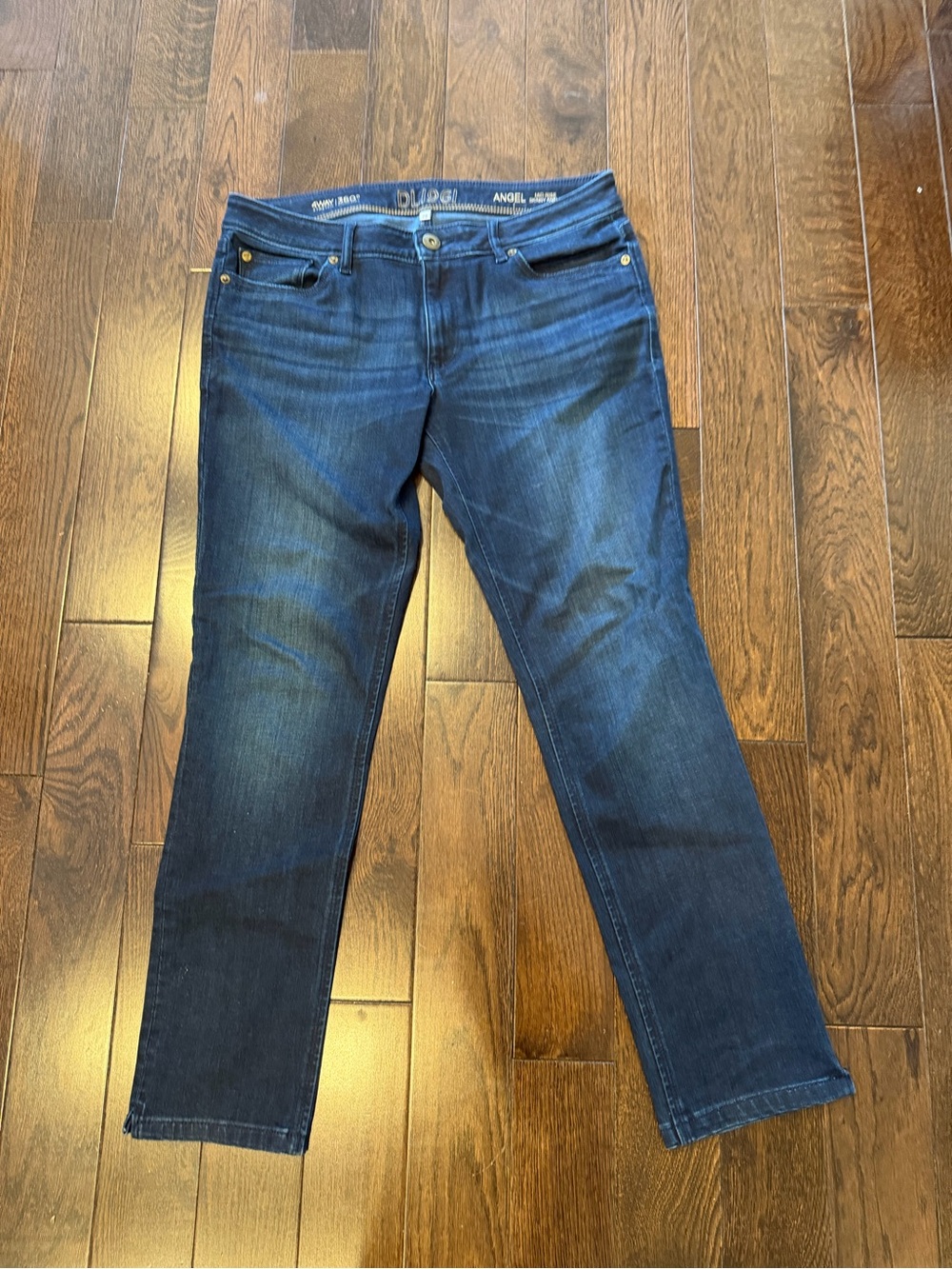 DL 1961 jeans size 29 angel mid rise skinny ankle